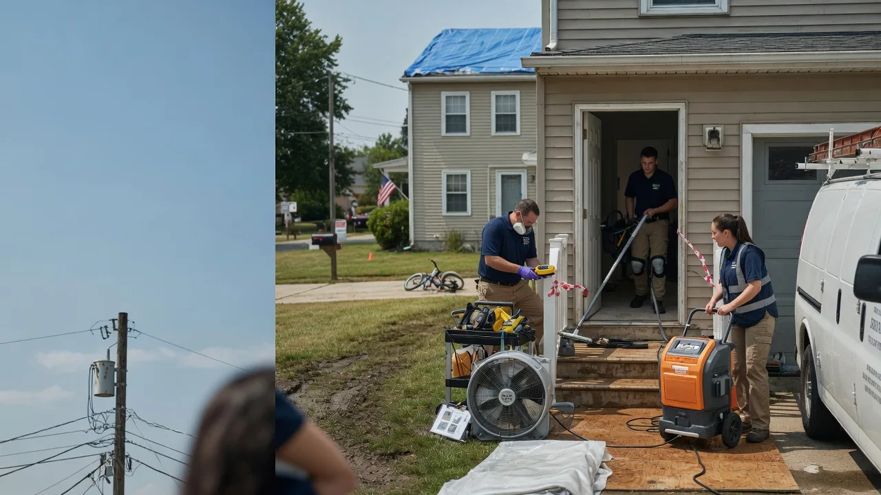 Water Damage Repair in Saint Rose, LA near me
